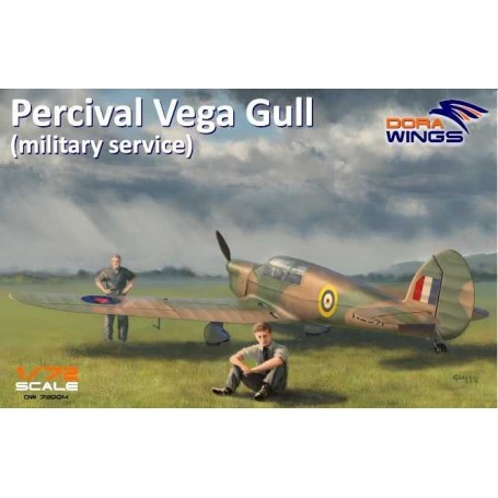 Kit modello Percival Vega Gull (military service) in military service
