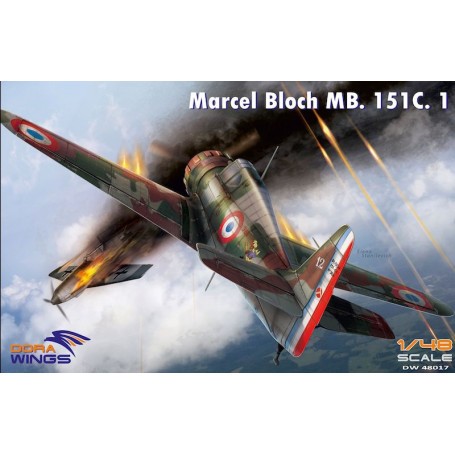 Kit modello Marcel-Bloch MB.151С.1 - Quattro opzioni in decalcomanie