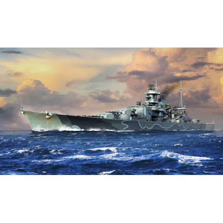 Kit modello Corazzata tedesca Scharnhorst