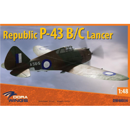 Kit modello Repubblica P-43B/C Lanciere