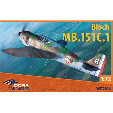 Kit modello Bloch MB.151C.1