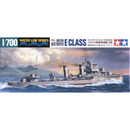 Modellini barche - linea d'acqua, da assemblare e dipingere British E Class Destroyer