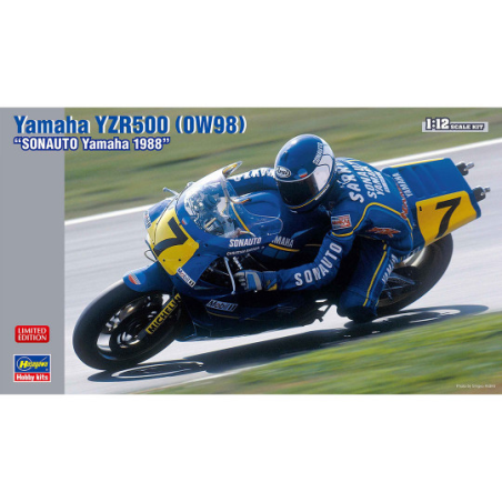 Kit modello  Plastic model of motorcycle Yamaha YZR 500 (0W98) "SONAUTO 1988" 1:12