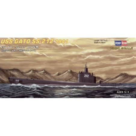 Hobby Boss USS SS-212 Gato 1941 Submarine (submarines)