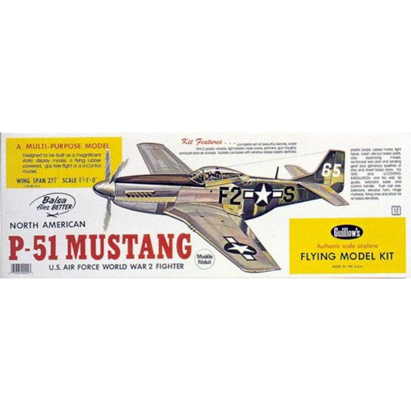 aeromodellismo P-51 MUSTANG
