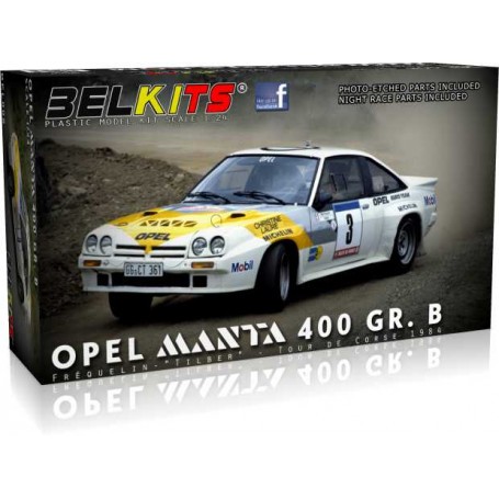 Kit modello Opel Manta 400 GR. B Guy Fr quelin Tour de Corse 1984