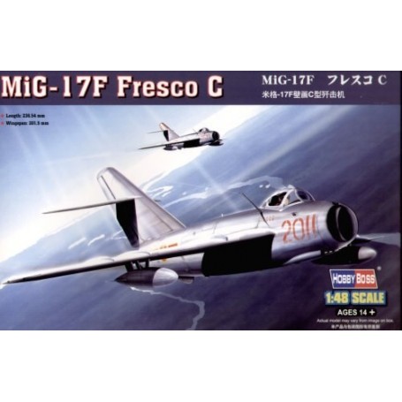 Kit modello Mikoyan MiG-17 Fresco C