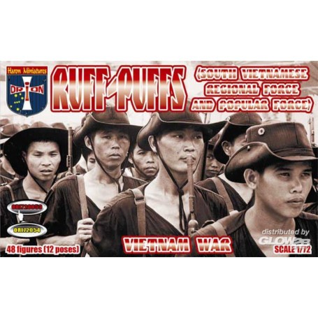 Figurini Ruff-Puffs (forza regionale del Vietnam del sud e forza popolare)