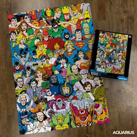 Puzzle DC Comics Retro Cast (1000 pezzi)