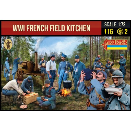 Figurini Cucina da campo francese della prima guerra mondiale
