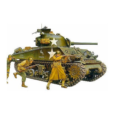 Kit Modello M4A3 Sherman late production type with 75mm Gun