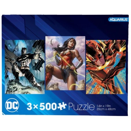  DC COMICS HEROES 500PCS PUZZLE SET (3)