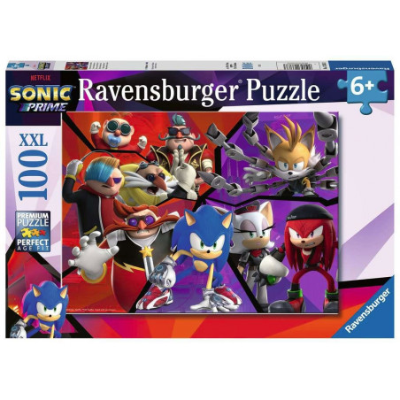  Sonic Prime puzzle for children XXL Sonic & Villains (100 pieces)