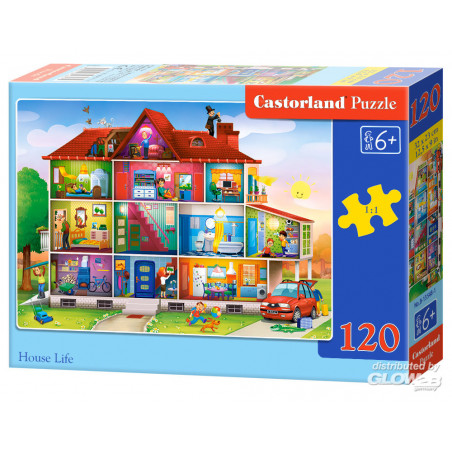 House Life Puzzle 120 Pieces