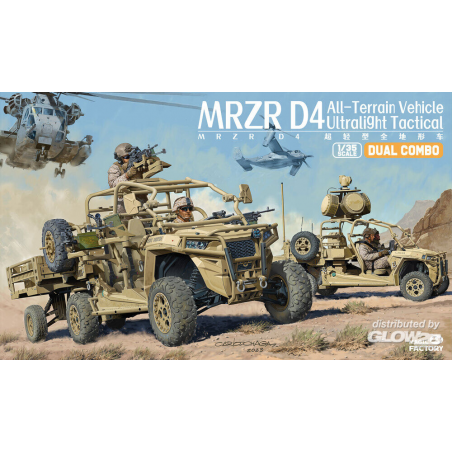 Kit Modello 1/35 MRZR D4 Ultralight Tactical All-Terrain Vehicle