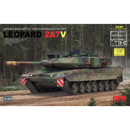 Kit Modello  RYE FIELD MODEL: 1/35; German Leopard 2A7V Main Battle Tank