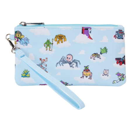  Disney by Loungefly Pixar Toy Story Collab AOP Wristlet Purse