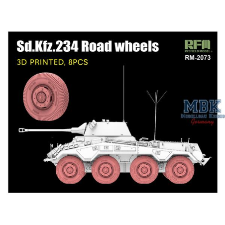 Kit Modello  Road Wheels for Sd.Kfz. 234 (3D printed)