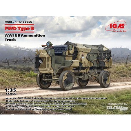 Kit Modello  FWD Type B, WWI US Ammunition Truck