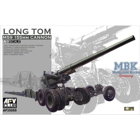 M59 Long Tom 155mm Cannon &...