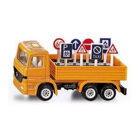 Modello di camion Road Sign Truck 1:64
