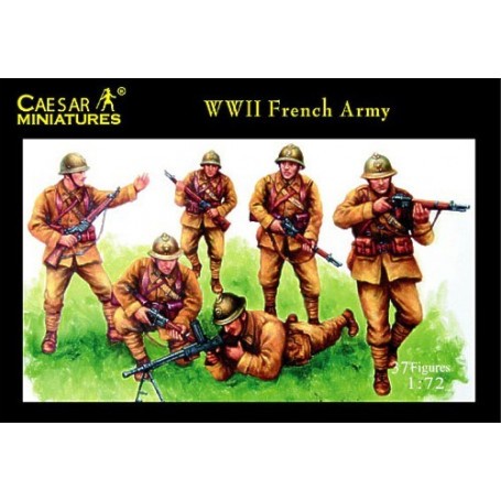 Figurine storiche WWII French Army